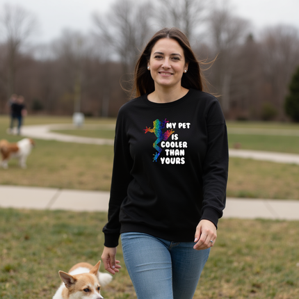 Frog - My Pet is Cooler than Yours Long Sleeve T-Shirt