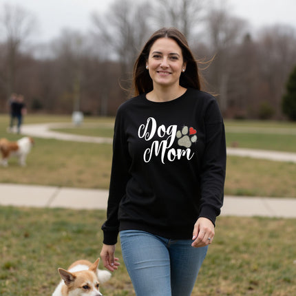 Dog Mom Long Sleeve T-Shirt