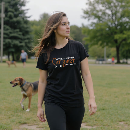 Cat Shirt - Don't Judge Me Shirt