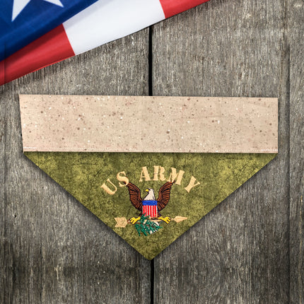 US Army / Over the Collar Dog Bandana