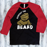 Respect the Beard - Bearded Dragon Shirt - Mydeye