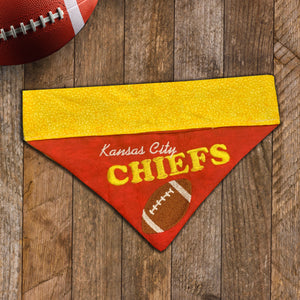 Kansas City Chiefs / Over the Collar Dog Bandana