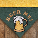 Beer Me / Over the Collar Dog Bandana - Mydeye