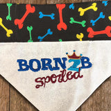 Born 2B Spoiled / Over the Collar Dog Bandana - Mydeye