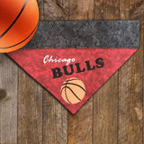 Chicago Bulls / Over the Collar Dog Bandana - Mydeye