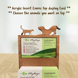 Customizable Business Card Holder / Breed Personalization