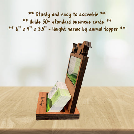 Customizable Business Card Holder / Breed Personalization