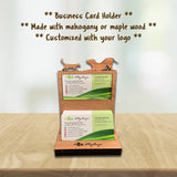 Customizable Business Card Holder / Breed Personalization