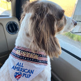 American Pup / Over the Collar Dog Bandana