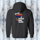 Chameleon - My Pet is Cooler than Yours Full Zip-Up Hoodie