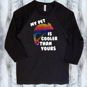Chameleon - My Pet is Cooler than Yours 3/4 Sleeve Shirt