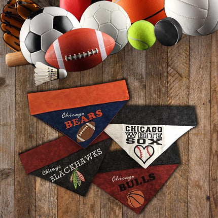 Chicago Blackhawks / Over the Collar Dog Bandana - Mydeye
