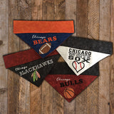 Ultimate Chicago Sports Fan - Southsiders - 4 piece set / Over the Collar Dog Bandanas