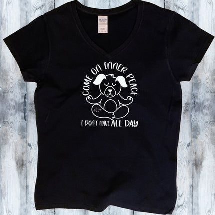 Yoga Dog Shirt - Inner Peace Patience