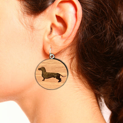 Dog Breed Specific Wood Earrings