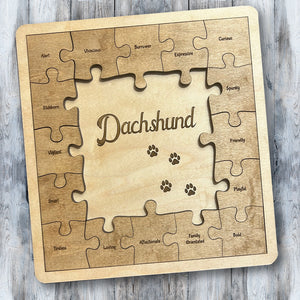 Breed Puzzle Sign