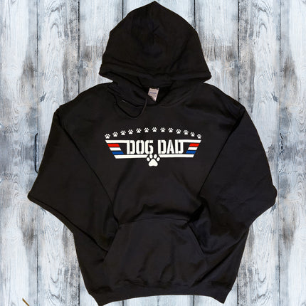 Dog Dad Patriotic Hoodie