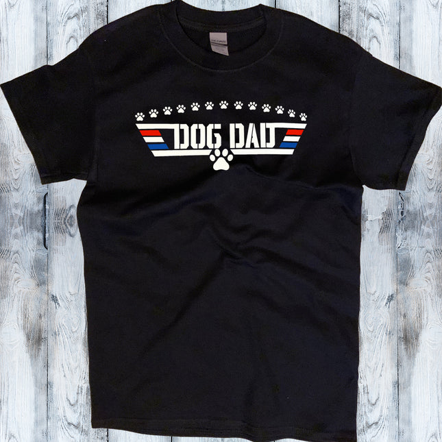 Dog Dad Patriotic T-Shirt