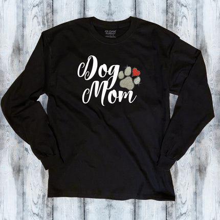Dog Mom Long Sleeve T-Shirt