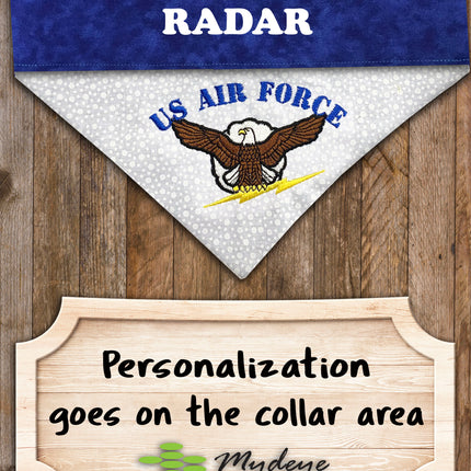 US Air Force / Over the Collar Dog Bandana