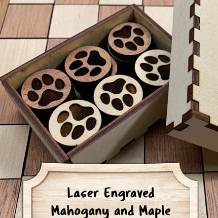 Paw Print Checkers