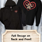Small / Full Zip Up Sweatshirt