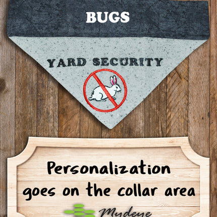 Yard Security / Over the Collar Dog Bandana
