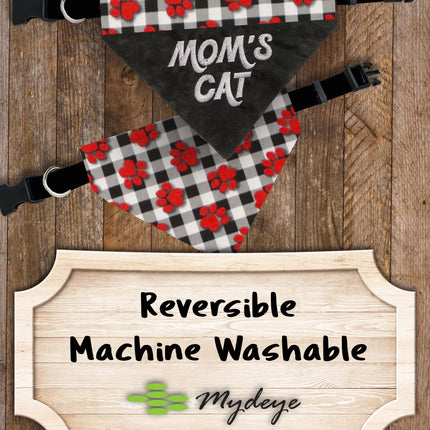 Mom's Cat / Over the Collar Cat Bandana