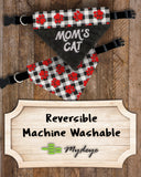 Cat Mom Flannel / Mom's Cat Bandana Gift Pack