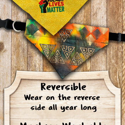Holiday Bandana Gift 6 - Pack / Over the Collar Dog Bandanas Pack #4