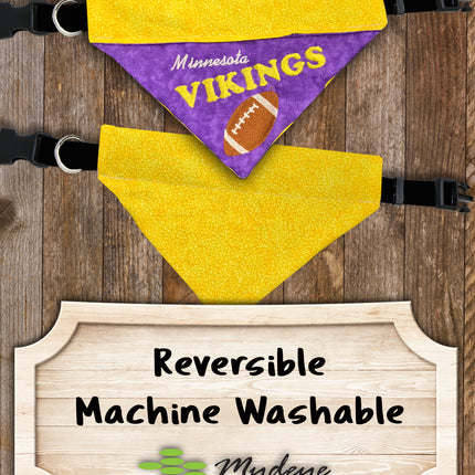 Minnesota Vikings / Over the Collar Dog Bandana