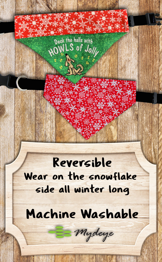 Howls of Jolly / Christmas Dog Bandana