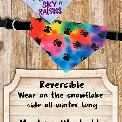 Sky Raisins / Over the Collar Dog Bandana