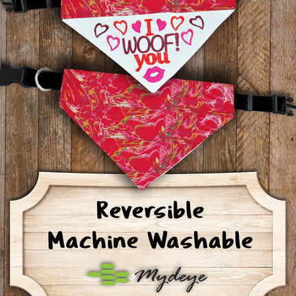 I Woof You / Over the Collar Bandana
