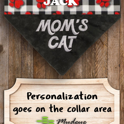 Mom's Cat / Over the Collar Cat Bandana