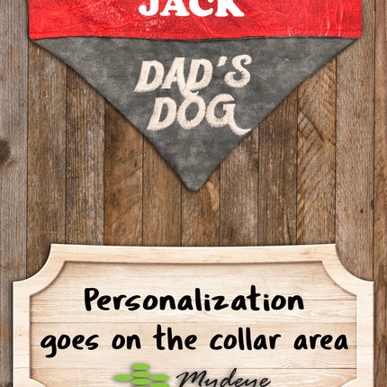 Dad's Dog / Over the Collar Dog Bandana