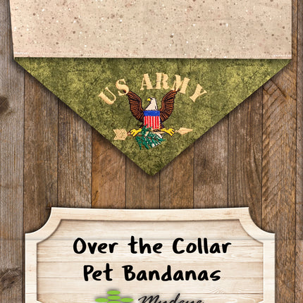 US Army / Over the Collar Dog Bandana