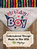 Birthday Boy / Over the Collar Dog Bandana