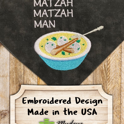 Passover Dog Bandana / Matzah Matzah Man