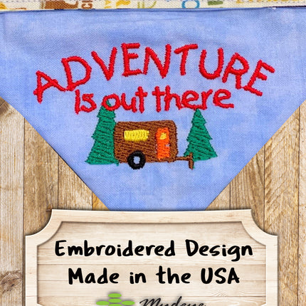 Adventure is Out There / Over the Collar Dog Bandana