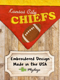 Kansas City Chiefs / Over the Collar Dog Bandana
