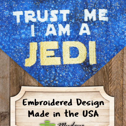 Trust Me I Am A JEDI / Over the Collar Dog Bandana