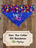 W & HJ - Fan Club Logo / Over the Collar Dog Bandana