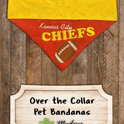 Kansas City Chiefs / Over the Collar Dog Bandana
