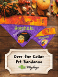 Samhain Blessings / All Hallows Eve Dog Bandana