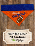 Florida Gators / Over the Collar Dog Bandana
