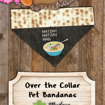 Passover Dog Bandana / Matzah Matzah Man