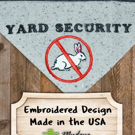 Yard Security / Over the Collar Dog Bandana