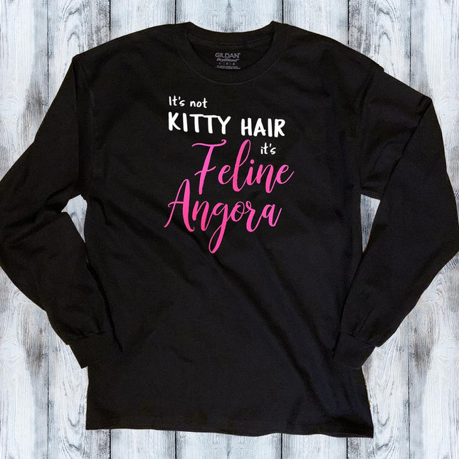 Feline Angora Canine Angora Long Sleeve T-Shirt