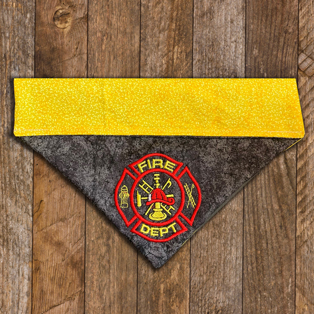 Fire Fighter / Over the Collar Dog Bandana